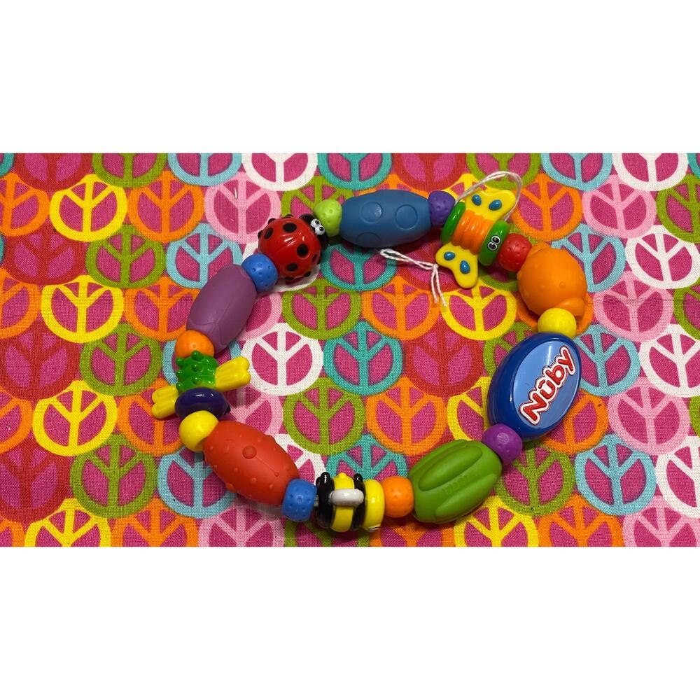 Nuby Bug-a-Loop Teather Colorful Ring